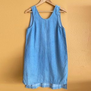 Ilana Kohn Tank Dress in Faded Denim